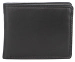 Milleni Men's Leather Bi-Fold Wallet (C5129BLK)-Men's Wallet-ElegantFemme