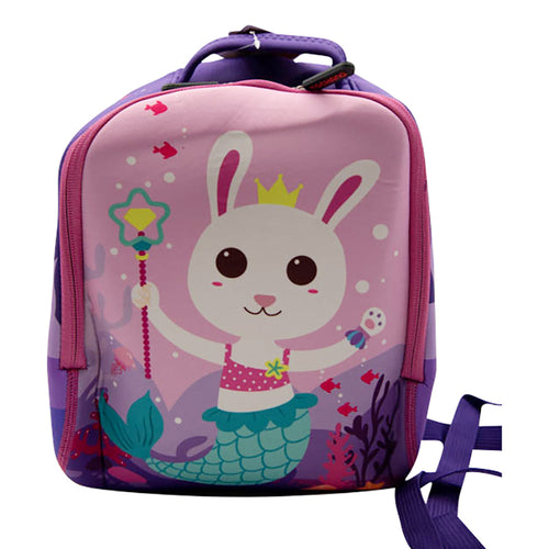 Spirit Animal Series- Mermaid Bunny Backpack (Large)-Kids Backpack-ElegantFemme