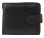 Milleni Men's Leather Tab Wallet (C10541BLK)-Men's Wallet-ElegantFemme