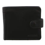 Milleni Men's Leather Tab Wallet (C10542BLK)-Men's Wallet-ElegantFemme