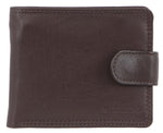 Milleni Men's Leather Tab Wallet (C10542BRN)-Men's Wallet-ElegantFemme