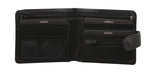 Milleni Men's Leather Tab Wallet (C5128BLK)-Men's Wallet-ElegantFemme