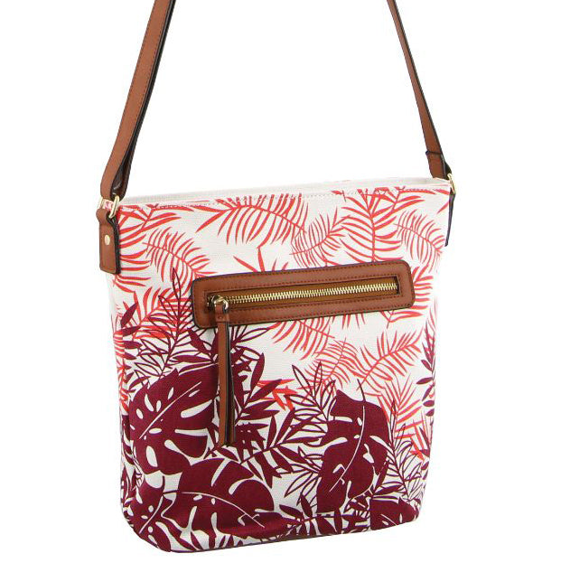 Milleni Ladies Floral Cross Body Bag (NC2577)-Crossbody Bag-ElegantFemme