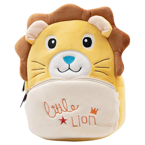 Animal Plushie Backpack Series- Lion (M-L)-Kids Backpack-ElegantFemme