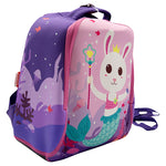 Spirit Animal Series- Mermaid Bunny Backpack (Small)-Kids Backpack-ElegantFemme
