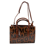 The Miranda Satchel Bag in Dark Brown-Handbag-ElegantFemme