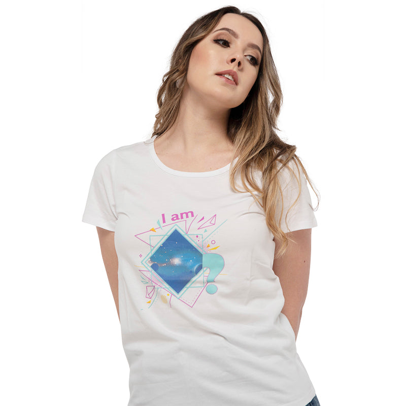 Who Am I?-Printed T Shirt-ElegantFemme