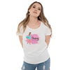 The Happy Shopper Tee-Printed T Shirt-ElegantFemme