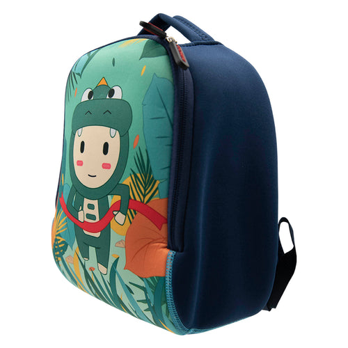 Spirit Animal Series- Dino in the Jungle Race-Kids Backpack-ElegantFemme