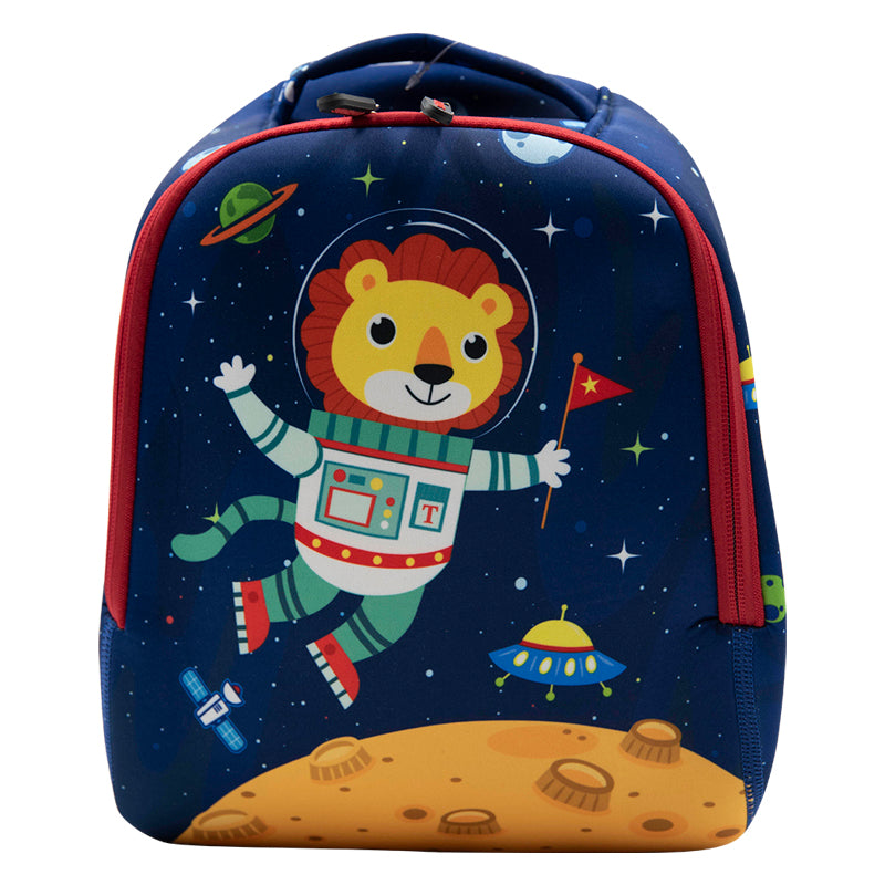 Spirit Animal Series- Leo the Space Lion (Large)-Kids Backpack-ElegantFemme