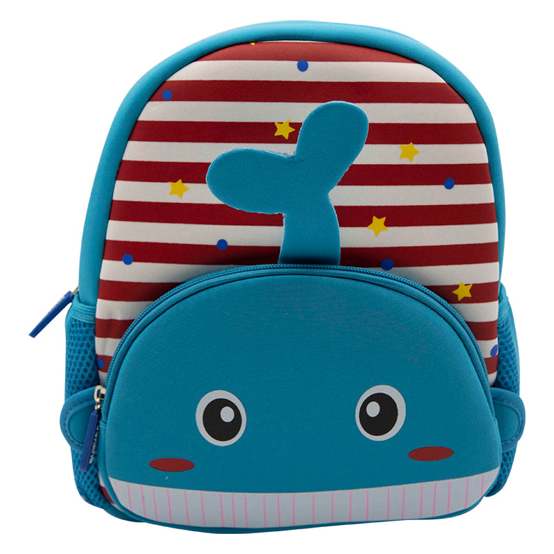 Peek A Boo Series- Whale-Kids Backpack-ElegantFemme