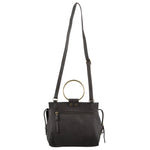 MILLENI CROSS-BODY HANDBAG WITH METAL HANDLES (NC2723)-Crossbody Bag-ElegantFemme