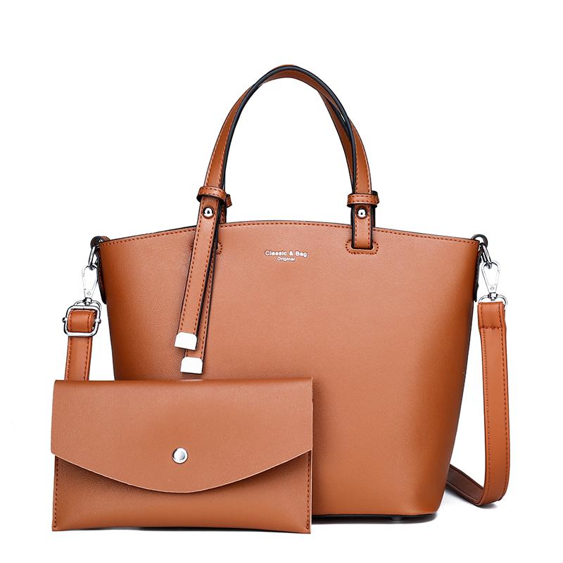 Stylish SS Patterned Handbag Set of 2 Bags-Handbag Set-ElegantFemme