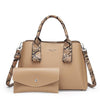 The Madeline Set of 2 - Khaki-Handbag Set-ElegantFemme