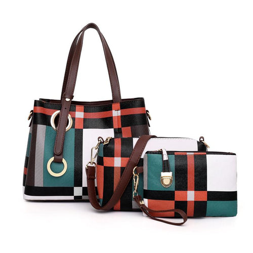 The Metropolis 3 Bag Set-Handbag Set-ElegantFemme