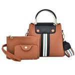 The Monaco 3 Bag Set-Handbag Set-ElegantFemme