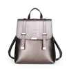 The Bardot Backpack - Grey-Handbag-ElegantFemme