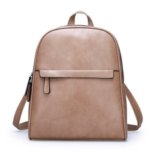 The Karlie Backpack - Khaki-Handbag-ElegantFemme