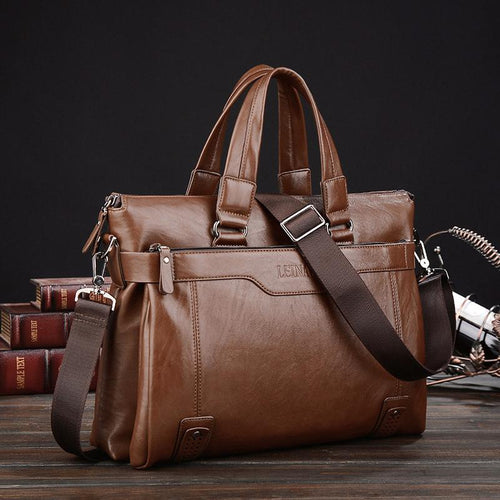 Travel Laptop Bag - Brown (15036-4)-Laptop Bag-ElegantFemme