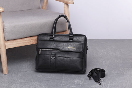 Travel Laptop/Travel/Office Bag - Black (8619)-Laptop Bag-ElegantFemme