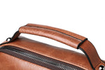 Men’s Shoulder Bag - Chestnut (8633)-Men's Shoulder Bag-ElegantFemme