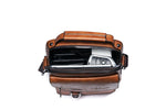 Men’s Shoulder/Satchel Bag - Chestnut (8642)-Men's Shoulder Bag-ElegantFemme