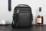 Men’s Travel Shoulder Bag - Black (18062)-Men's Shoulder Bag-ElegantFemme