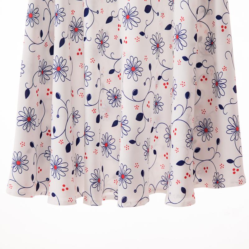 The Freedom Midi Skirt - Floral-Skirt-ElegantFemme