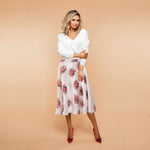 The I Do Midi Skirt - Bouquet-Skirt-ElegantFemme