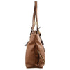 MILLENI TOTE HANDBAG WITH METAL HANDLES (NC2724)-Handbag-ElegantFemme